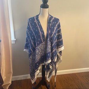 Vince Camuto handkerchief shaw